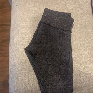 Lulu lemon Gray Textured Leggings‼️Low price‼️
